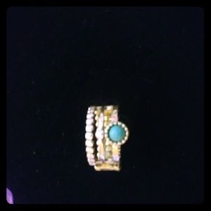 Bundle of 4 fashion rings